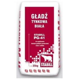 STABIL GŁADŹ GIPSOWA BIAŁA PG-41 10KG