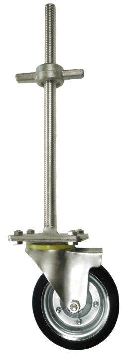 ZESTAW DO RUSZTOWAŃ Z REGULACJĄ 160MM + HAMULEC Z45NH/26