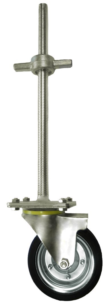 ZESTAW DO RUSZTOWAŃ Z REGULACJĄ 160MM + HAMULEC Z45NH/26