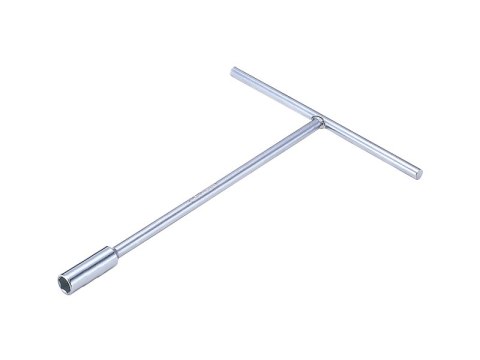 KLUCZ NASADOWY ''T'' Z NASADKĄ DŁUGĄ 17MM 250/300MM, CHROM
