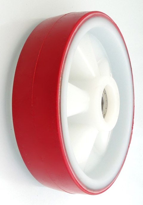 KOŁO TWORZYWO+POLIURETAN 200MM BEZ OBUDOWY, PALECIAK 60BCNP