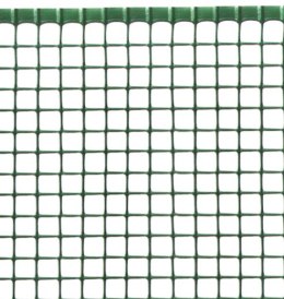 SIATKA PVC KWADRA 20 OCZKO 15MM 1.0M*50MB ZIELONA