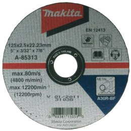 TARCZA DO METALU 125*2,5*22MM