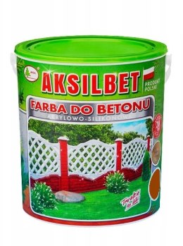 AKSILBET FARBA DO BETONU WIŚNIA CIEMNA 2.5L