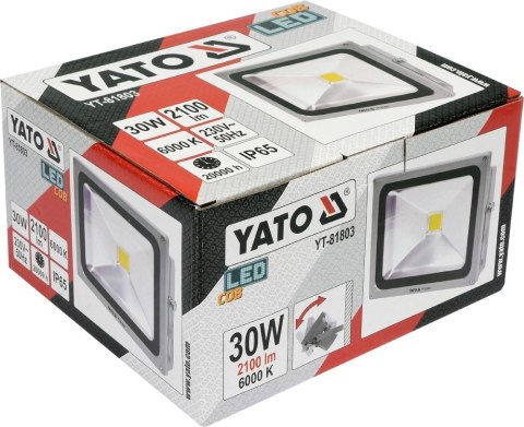 REFLEKTOR DIODOWY 30W 2100LM COB