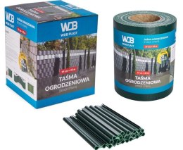 TAŚMA OGRODZENIOWA 450 ANTRACYT MIĘKKA 190MM*35MB