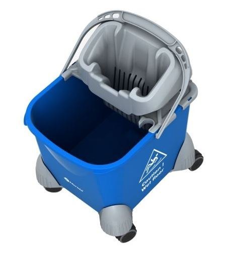 WÓZEK DO SPRZĄTANIA PIKO, WIADRO 20L STELAŻ 40CM