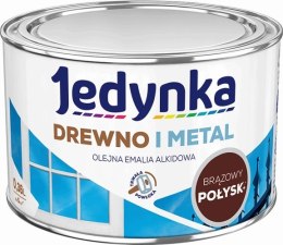 EMALIA ALKIDOWA DO DREWNA I METALU BRĄZOWA 0,36L