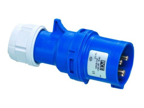 WTYKA PRZENOŚNA 16A 3P 230V NIEBIESKA IP44 013-6