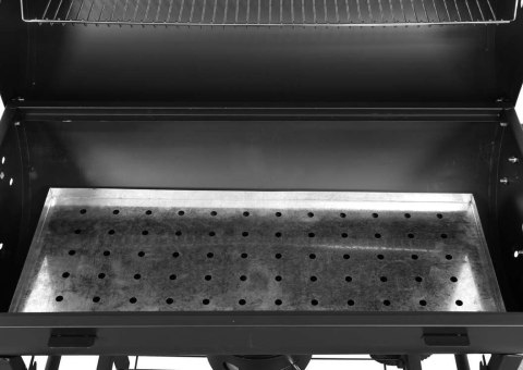 GRILL OGRODOWY Z POKRYWĄ, RUSZT 71CM.