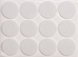 PODKŁADKI FILCOWANE 28 MM BIAŁE