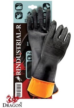 RĘKAWICE GUMOWE RINDUSTRIAL-R ROZMIAR 11 DŁUGOŚĆ 35CM