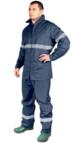 KOMPLET PRZECIWDESZCZOWY GRANATOWY KPL-RAINER_G ROZMIAR L