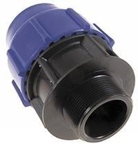 PE-ZŁĄCZKA ZACISK 20X3/4 GWINT ZEWNĘTRZNY WAVI-037986