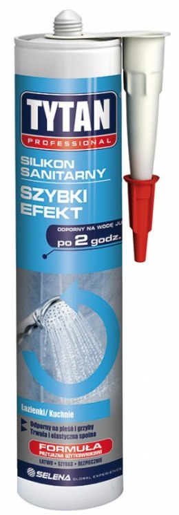 SILIKON SANITARNY TURBO EFEKT 280ML BEZBARWNY