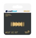 ŁĄCZNIK DWOJNIK BRASS