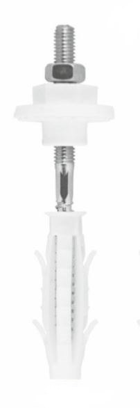 KOŁEK DO MOCOWANIA UMYWALKI 12/8*100MM KPL-2SZT