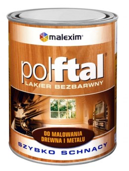 BEZBARWNY LAKIER ALKIDOWY POLFTAL POŁYSK 1.0L