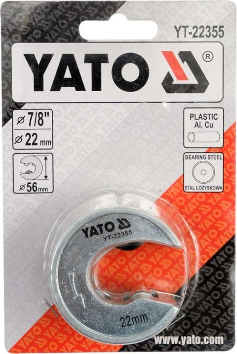 OBCINAK DO RUR Z TWORZYWA SZTUCZNEGO DO 22MM