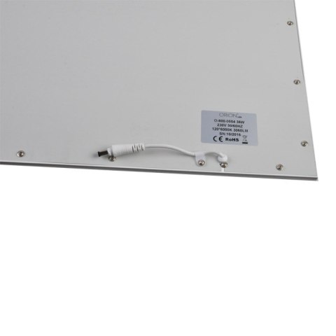 PANEL LED PODTYNKOWY Z ZASILACZEM 595*595 36W 3000LM
