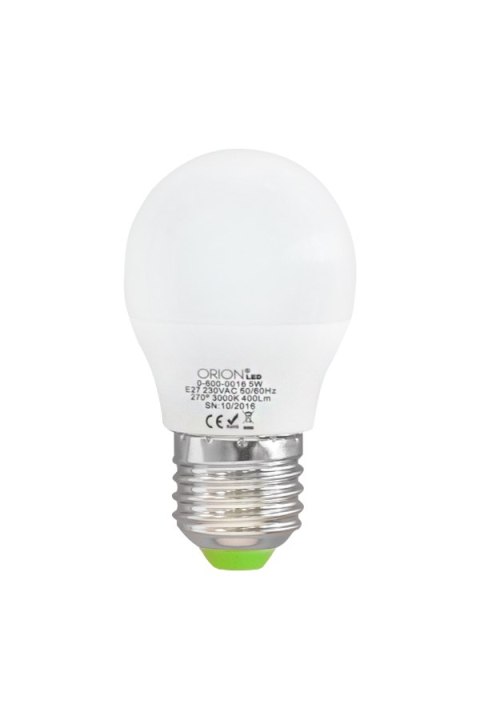 ŻARÓWKA LED 5W E27 KULKA MAŁA 400LM