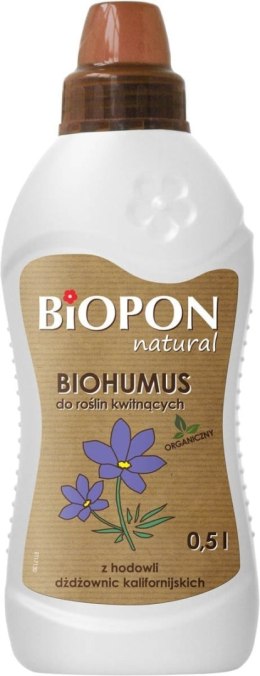 BIOHUMUS . - DO ROŚLIN KWITNĄCYCH 1L