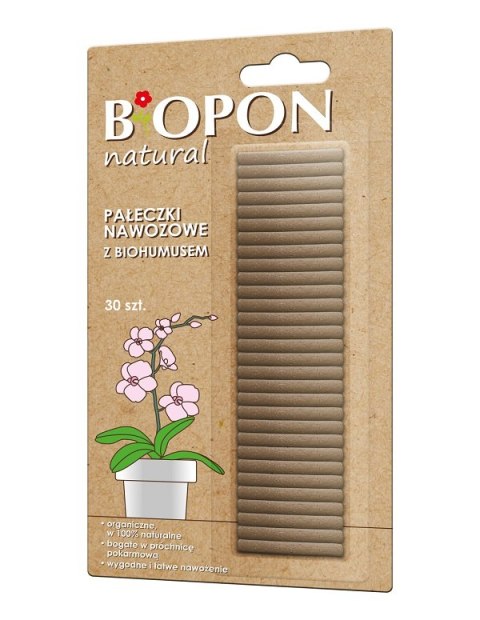 NAWÓZ - PAŁECZKI NAWOZOWE BIOHUMUS 30 SZT.
