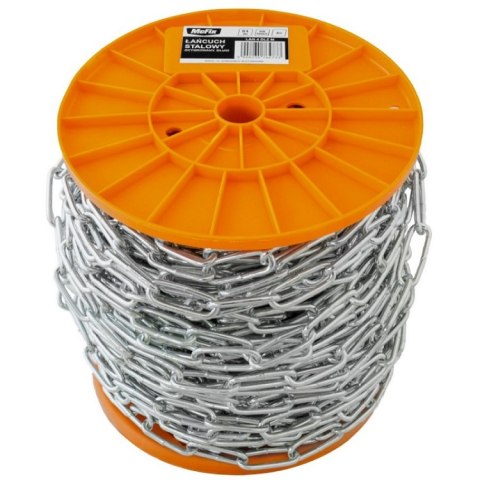 ŁAŃCUCH DŁUGI D-2 5MM OCYNK METR