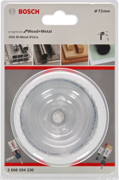 PIŁA OTWORNICA PROGRESSOR F/W&M 73MM