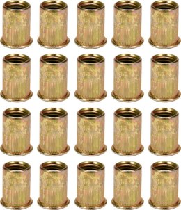 NITONAKRĘTKI STALOWE M12, 20SZT