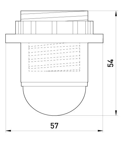 OPRAWKA BAKELITOWA Z PIERŚCIENIEM E27 CZARNA