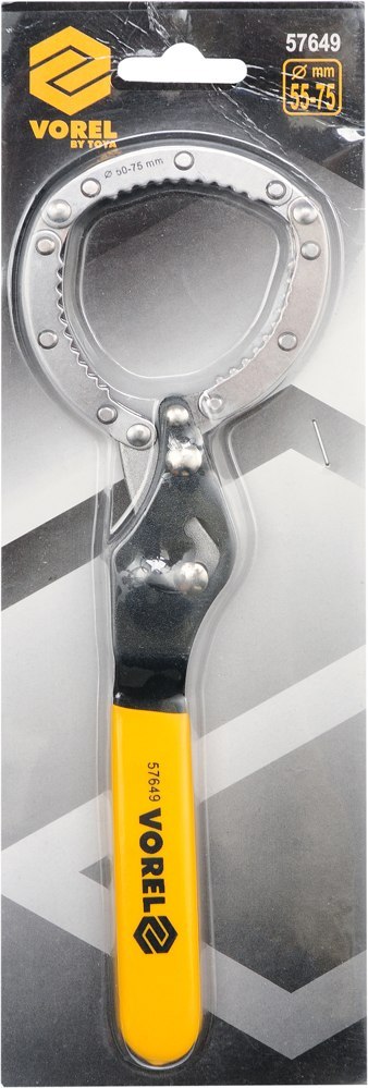 KLUCZ DO FILTRA OLEJU METALOWY 55- 75MM