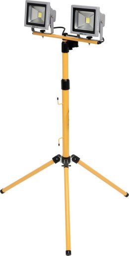 REFLEKTOR DIODOWY 2*20W ZE STOJAKIEM 1400LM*2