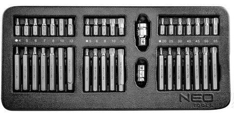 KOŃCÓWKI WKRĘTAKOWE 30-75 MM ZESTAW 40 SZTUK WKŁADKA