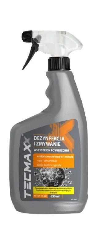 PREPARAT DO DEZYNFEKCJI I ZMYWANIA WSZYSTKICH POWIERZ 650 ML