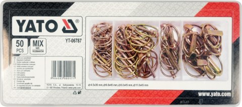 ZABEZPIECZENIA Z KÓŁKIEM MIX 50 SZT.