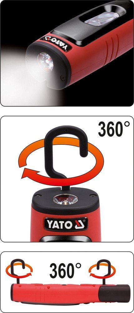 LAMPA WARSZTATOWA SMD 3.5W +3W LED