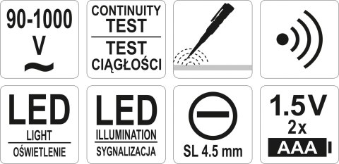 PRÓBNIK NAPIĘCIA INDUKCYJNY