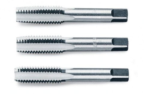 KOMPLET GWINTOWNIKÓW RĘCZNYCH METRYCZNYCH M8 3SZT.