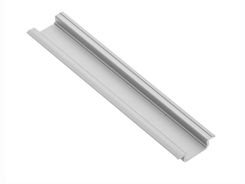 PROFIL ALUMINIOWY LED Z KOŁNIERZEM GLAX SILVER 2M WPUSZCZANY