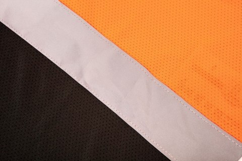 KOSZULKA T-SHIRT OSTRZEGAWCZY CIEMNY DÓŁ POMARAŃCZOWY XL