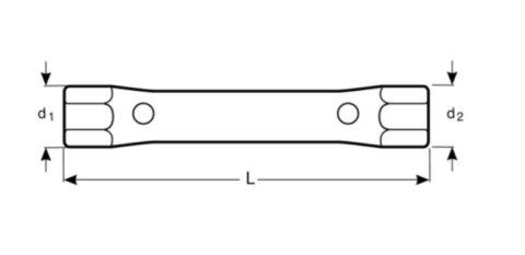 KLUCZ NASADOWY RUROWY 17-19MM