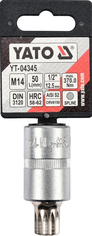 KLUCZ TRZPIENIOWY L55MM SPLINE 1/2'' M14