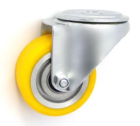 KOŁO ALUMINIUM-POLIURETAN 80MM OBUDOWA Z OTWOREM A8P