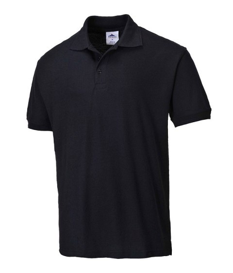 KOSZULKA POLO NAPLES, B210 CZARNA ROZMIAR XL