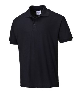 KOSZULKA POLO NAPLES, B210 CZARNA ROZMIAR XXL