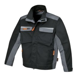 KURTKA ROBOCZA CZARNO-SZARA 7829 L