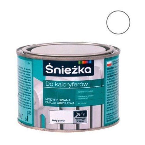 EMALIA AKRYLOWA DO KALORYFERÓW BIAŁA 0,4L
