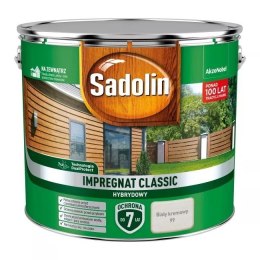 SADOLIN IMPREGNAT CLASSIC HYBRYDOWY 7 LAT BIAŁY-KREM 9L