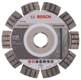 TARCZA DIAMENTOWA DO BETONU BEST FOR CONCRETE 125/22.23